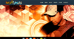 Desktop Screenshot of kraftykuts.com